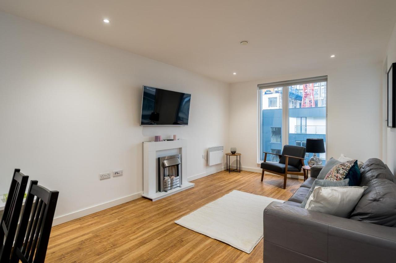 Cozy Stays The Exchange Manchester City Centre Солфорд Экстерьер фото